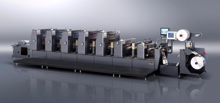 hx 330 label offset printing machine
